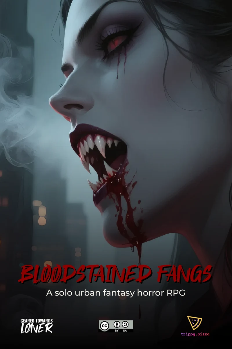 Cover of Bloodstained Fangs by Enrico Fasoli